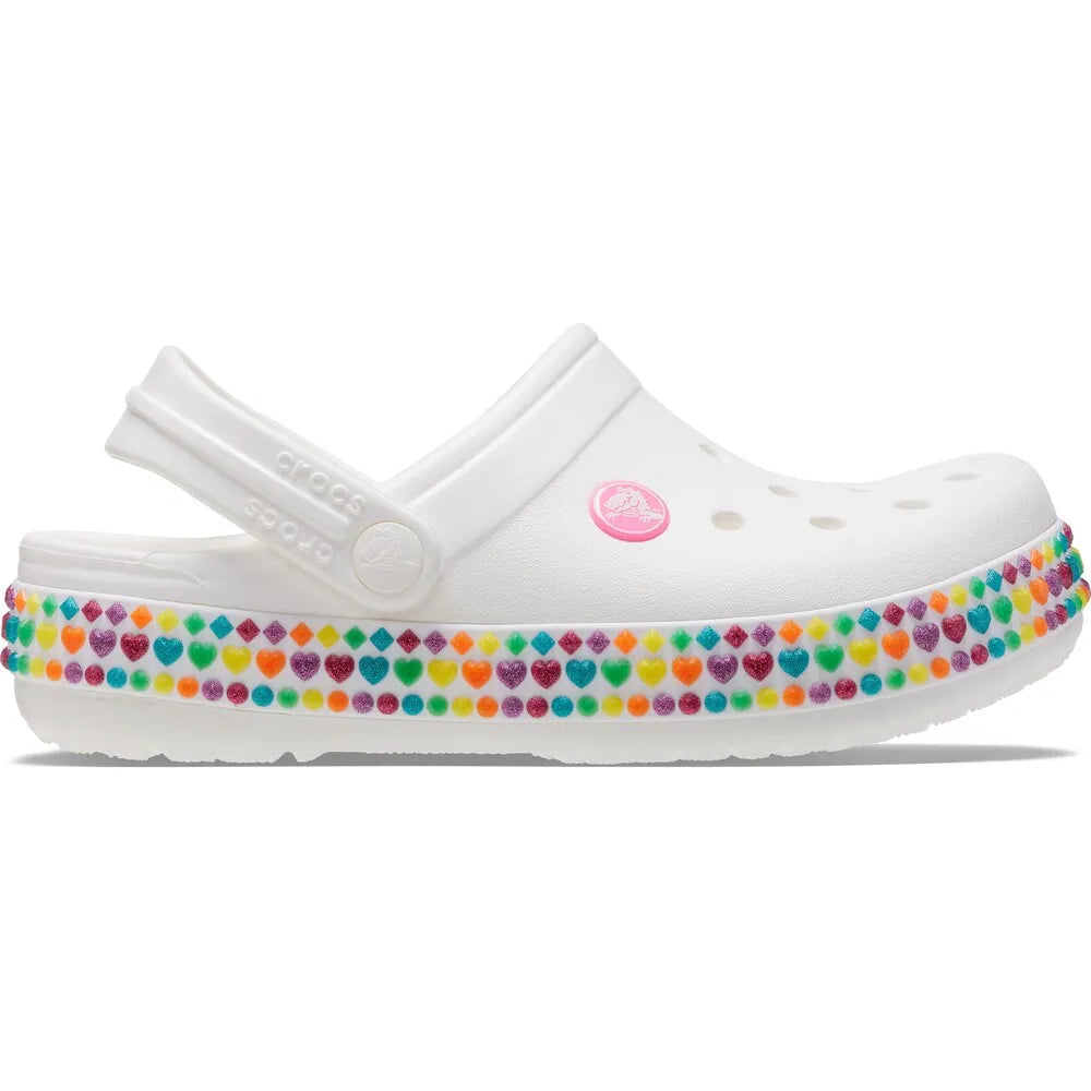 Sandália Crocs Crocband Gem Band Clog Juvenil