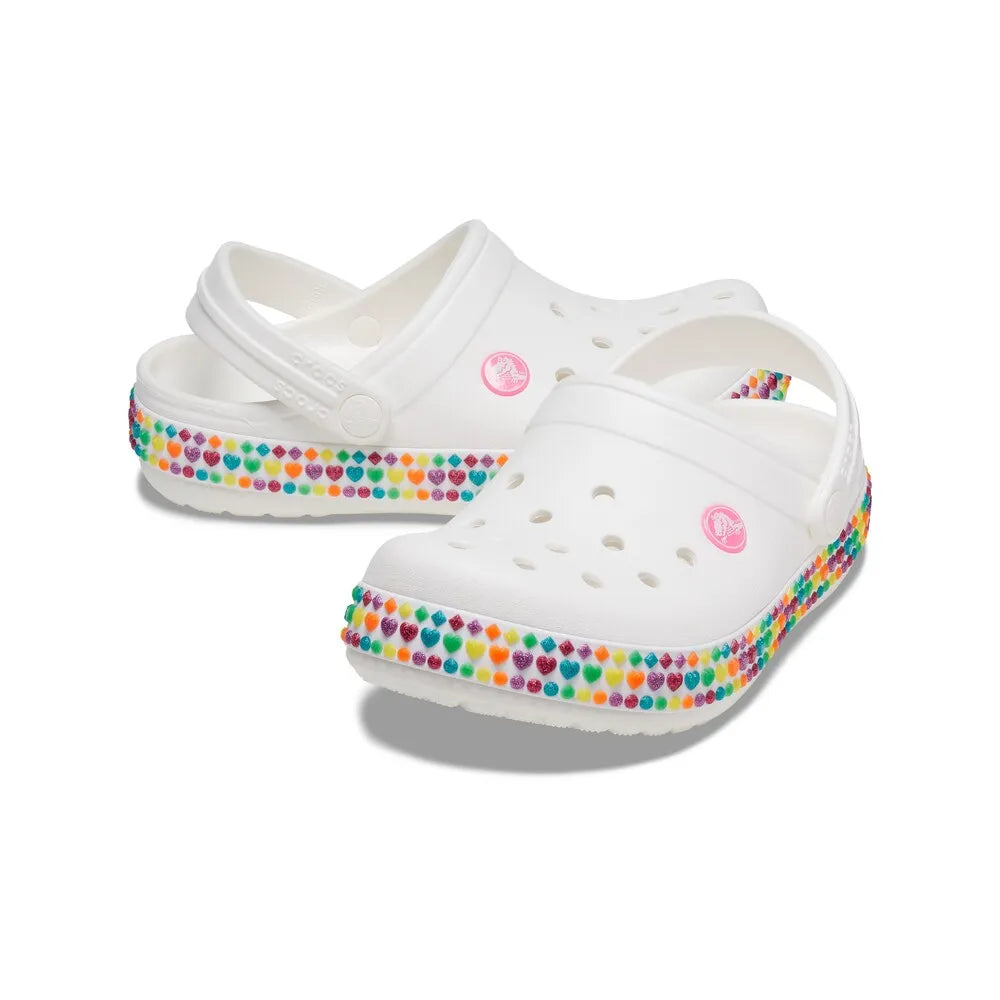 Sandália Crocs Crocband Gem Band Clog Juvenil