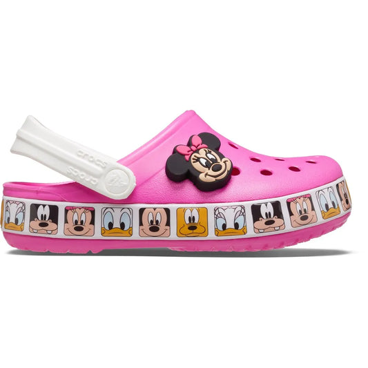 Sandália Crocs Fun Lab Minnie Band Clog Infanto Juvenil